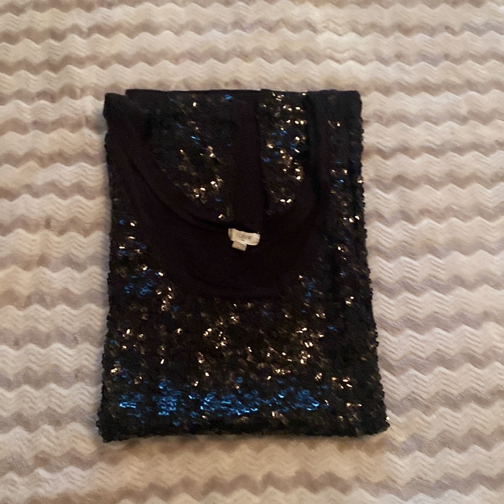 J. Crew Sequin Tank Size Small